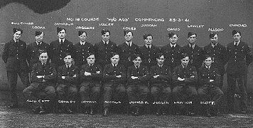 18 W/Ops Course, 19 OTU, 1941.