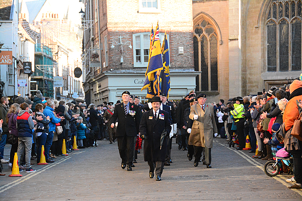 Remembrance Sunday, York.