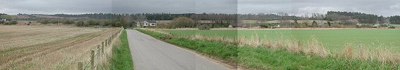 View to the south of the field, towards the former Bomb Dump.