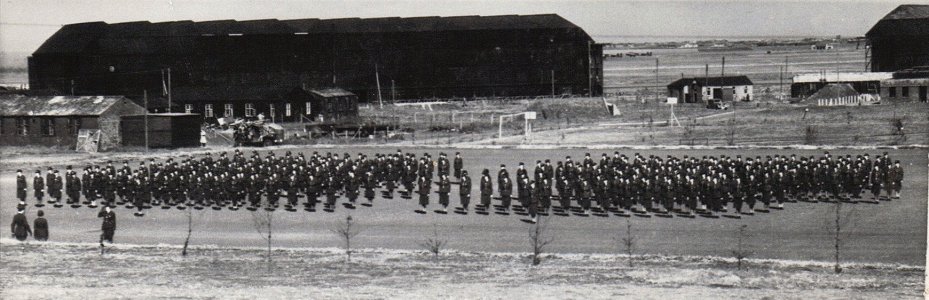 WAAFs on parade 1944, RAF Kinloss.