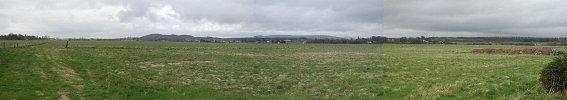 View of the Former Airfield from the north west corner, looking south east.