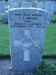 P/O J G Irvine RNZAF.