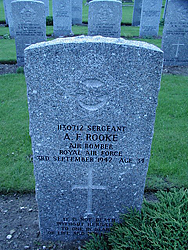 Sergeant Aubrey Francis Rooke, 1130712, RAFVR.