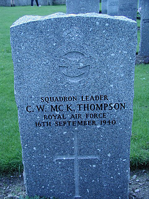 Sqn Ldr C W M Thompson 19 OTU.