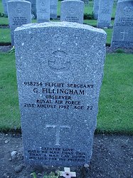 938234, F/Sgt G Fillingham, Observer,19 OTU.