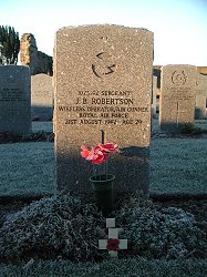 1023142 Sgt J B Robertson, Wireless Operator, Air Gunner, 19 OTU.