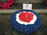 No 489 Squadron Floral Tribute.