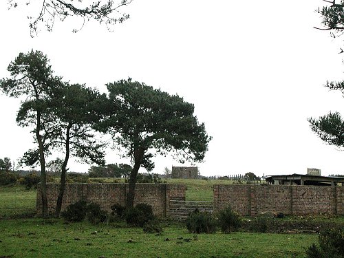 RAF Dallachy Today, the old  Control tower on the horizon.