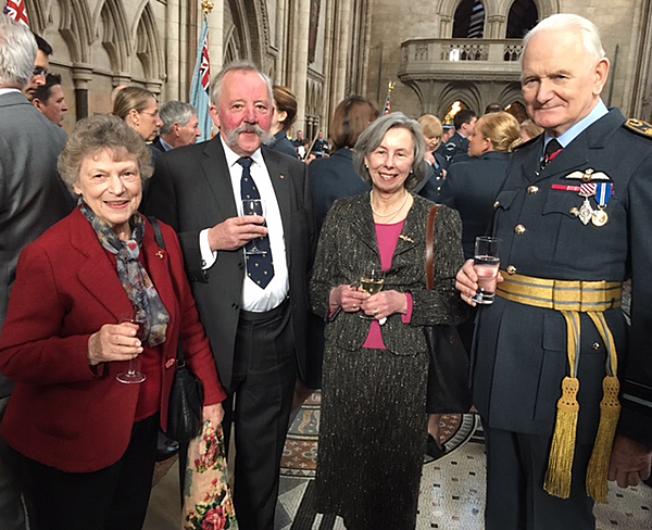 The Association was represented both at the Commemoration Service to celebrate the formation of the Royal Air Force (99 years) on the 2nd April 2017 , at St Clement Danes Church.