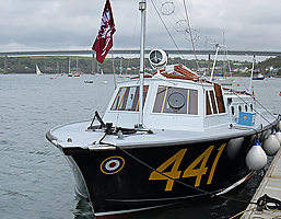 RAF Seaplane Tender (ST441), more pictures on the 2014 reunion page.
