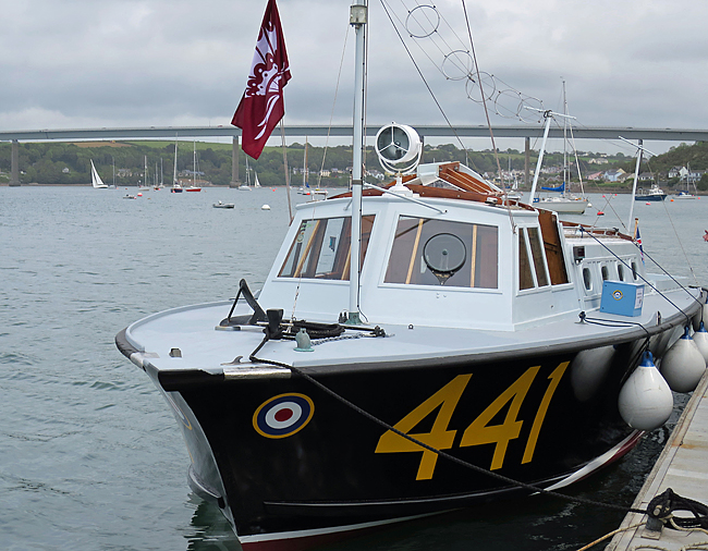 RAF Seaplane Tender (ST441), click on image to return to previous page.