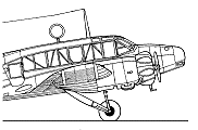 Anson Line Drawing, courtesy of David J Parkins.