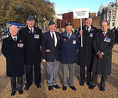 The Association was well represented at the Cenotaph in Whitehall on the 13th November 2016.