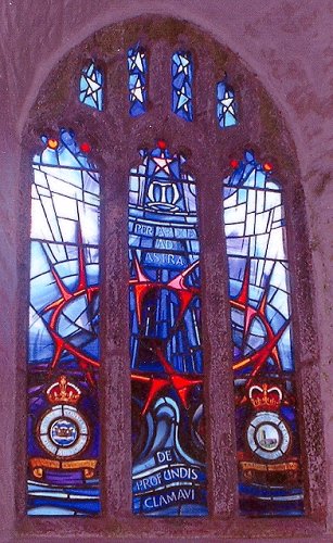 The RAF Window in the church.