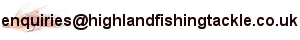 Tackleshop E-Mail address, note this is not a clickable link.